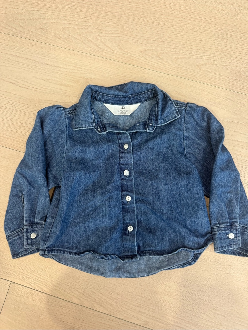H&M Kids Denim Button Down Shirt | 2T